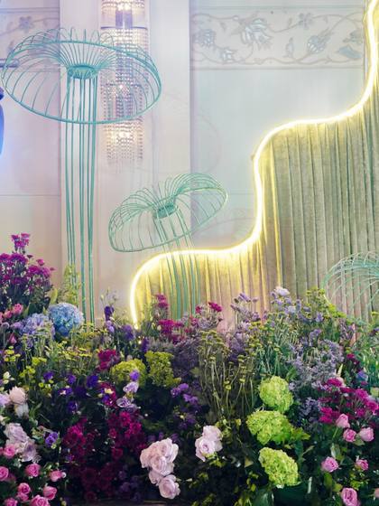 Backdrop — wedding decor — ITC Gardenia Bengaluru