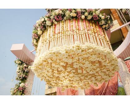 Ceiling — Wedding decor — ITC Gardenia Bengaluru