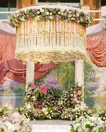 Mandap and Ceiling — Wedding decor — ITC Gardenia Bengaluru