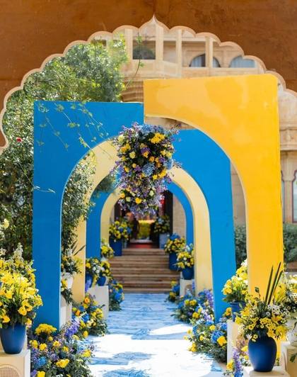 Gate / Entrance and Aisle / Walkway — Mehendi decor