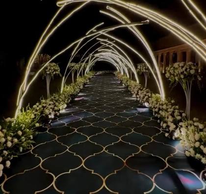 Gate / Entrance and Aisle / Walkway — Reception decor