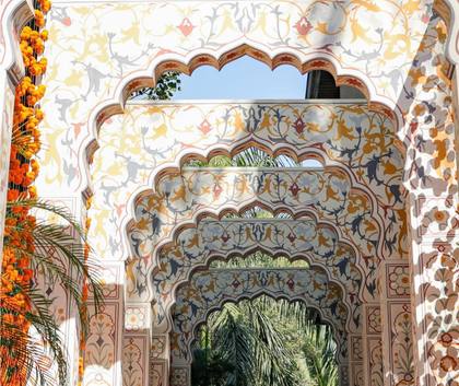 Gate / Entrance and Aisle / Walkway — Mehendi decor
