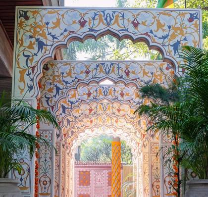 Gate / Entrance and Aisle / Walkway — Mehendi decor