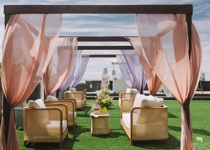 Lounge — Mehendi decor — ITC Ratnadipa Colombo