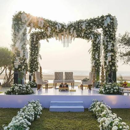 Mandap and Aisle / Walkway — Wedding decor