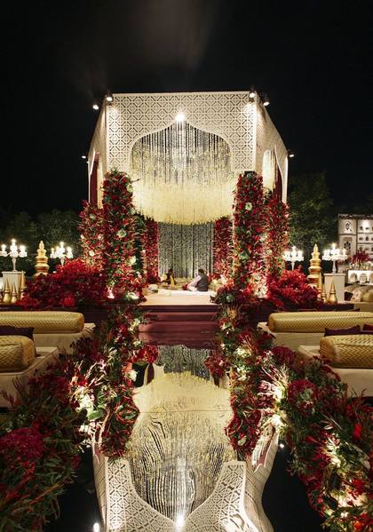 Mandap and Aisle / Walkway — Wedding decor