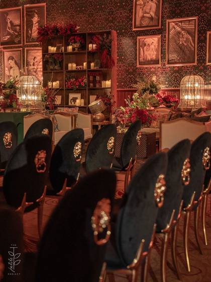 Lounge — Reception decor — The Leela Jaipur