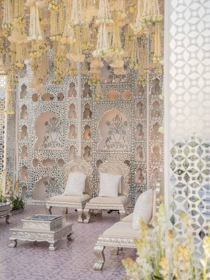 Mandap and Backdrop — Wedding decor — The Leela Jaipur