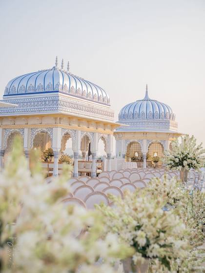 Aisle / Walkway and Mandap — Wedding decor — The Leela Jaipur