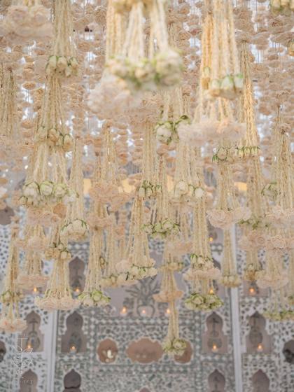 Ceiling — Wedding decor — The Leela Jaipur