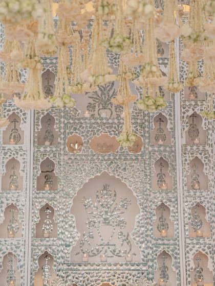 Mandap and Floral detail — Wedding decor — The Leela Jaipur