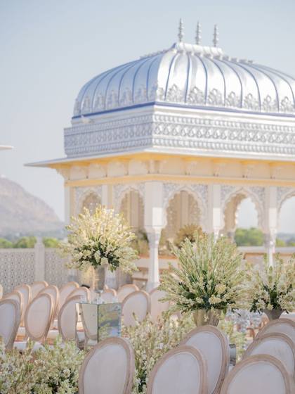 Mandap and Aisle / Walkway — Wedding decor — The Leela Jaipur