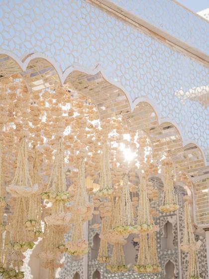 Mandap and Ceiling — Wedding decor — The Leela Jaipur