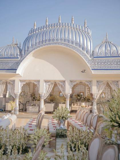 Mandap and Aisle / Walkway — Wedding decor — The Leela Jaipur