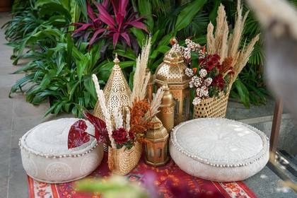 Lounge — Mehendi decor — Mulberry Shades Bengaluru