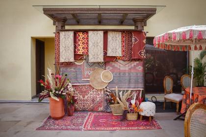Backdrop and Photo-op — Mehendi decor — Mulberry Shades Bengaluru