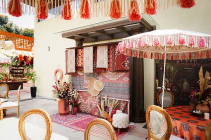 Backdrop and Lounge — Mehendi decor — Mulberry Shades Bengaluru