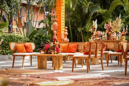 Lounge — Mehendi decor — Mulberry Shades Bengaluru