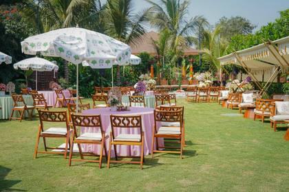 Tablescape and Lounge — Mehendi decor — Mulberry Shades Bengaluru