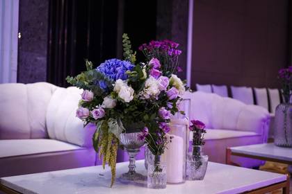Lounge — Reception decor — Shangri-La Bengaluru