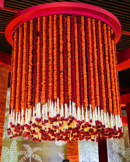Ceiling — Mehendi decor — Anantya Bengaluru
