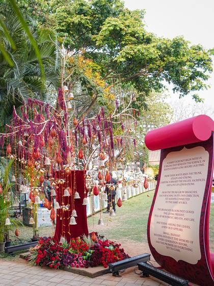 Signage and Photo-op — wedding decor — Anantya Bengaluru