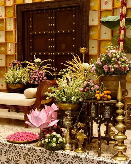 Backdrop and Lounge — Pelikuthuru decor — Merlis Coimbatore