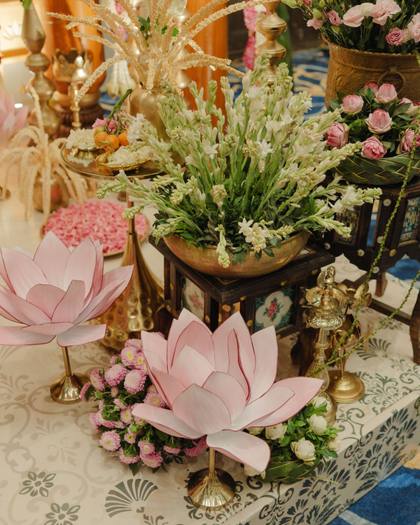 Floral detail — wedding decor — Merlis Coimbatore