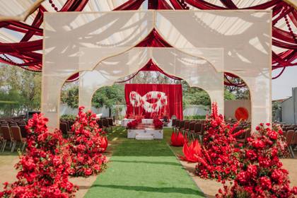 Gate / Entrance and Aisle / Walkway — Wedding decor — Merlis Coimbatore
