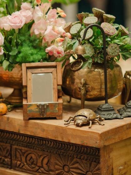 Floral detail — wedding decor — Merlis Coimbatore