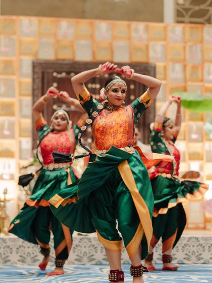 Stage and Backdrop — Pelikuthuru decor — Merlis Coimbatore