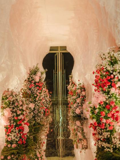 Gate / Entrance and Aisle / Walkway — Reception decor — Merlis Coimbatore