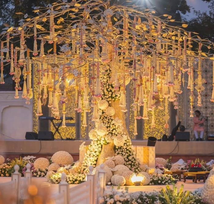 Sangeet decor by Dream Weddings