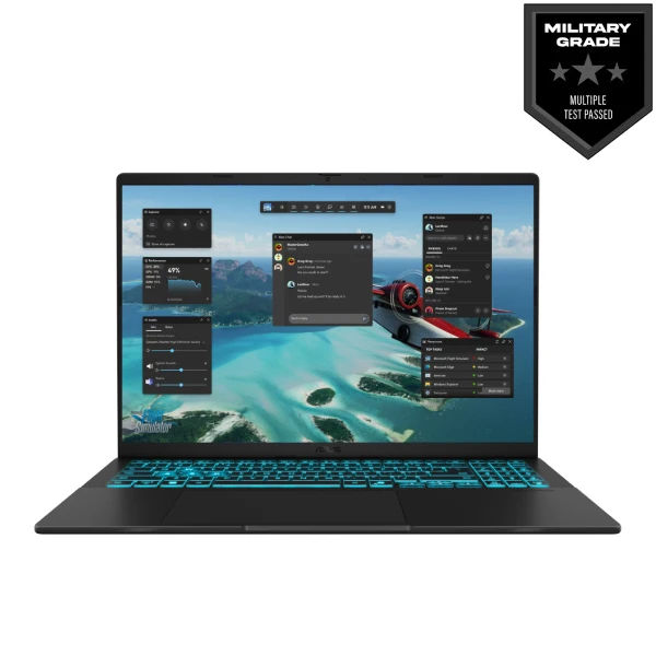 ASUS V16 V3607VH Core 7 240H RTX 5050 8GB Graphics 16" WUXGA Gaming Laptop - Image 1