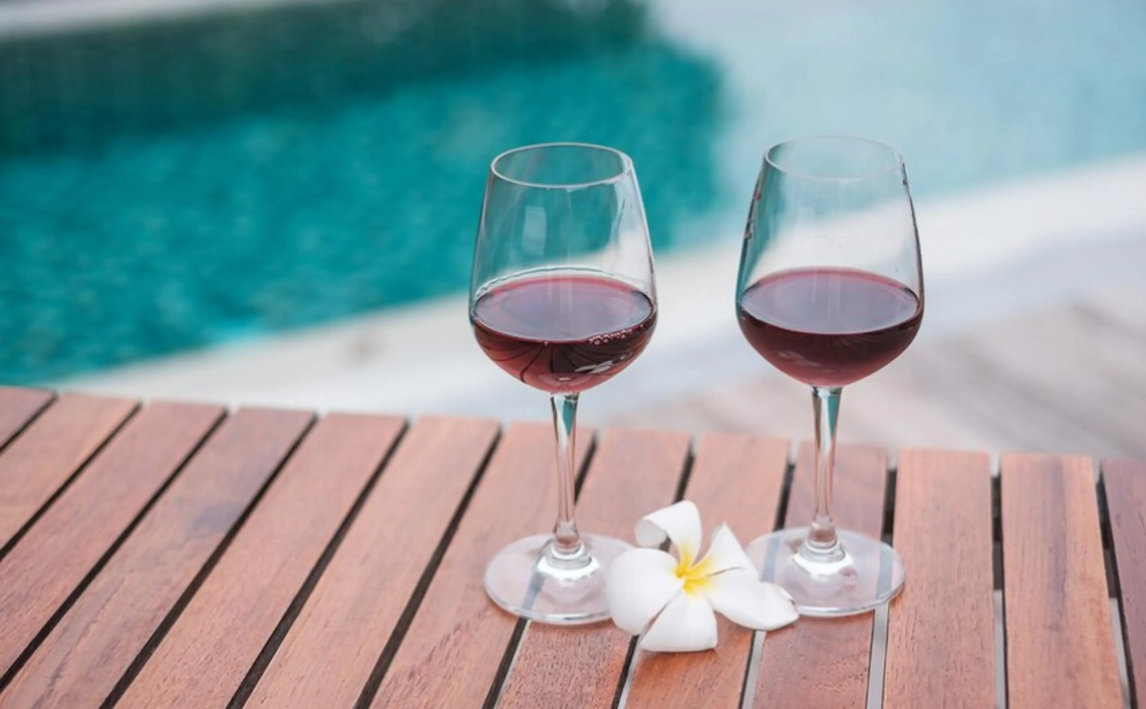 Wine by the Pool