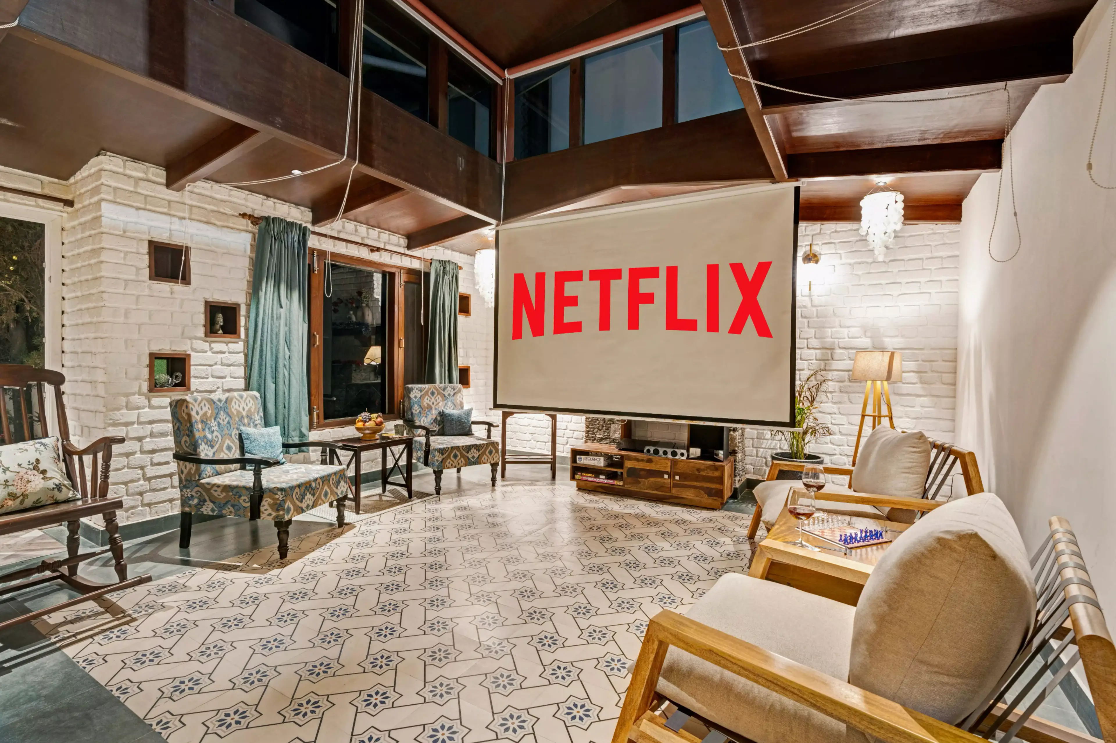 Movie Nights with a Projector