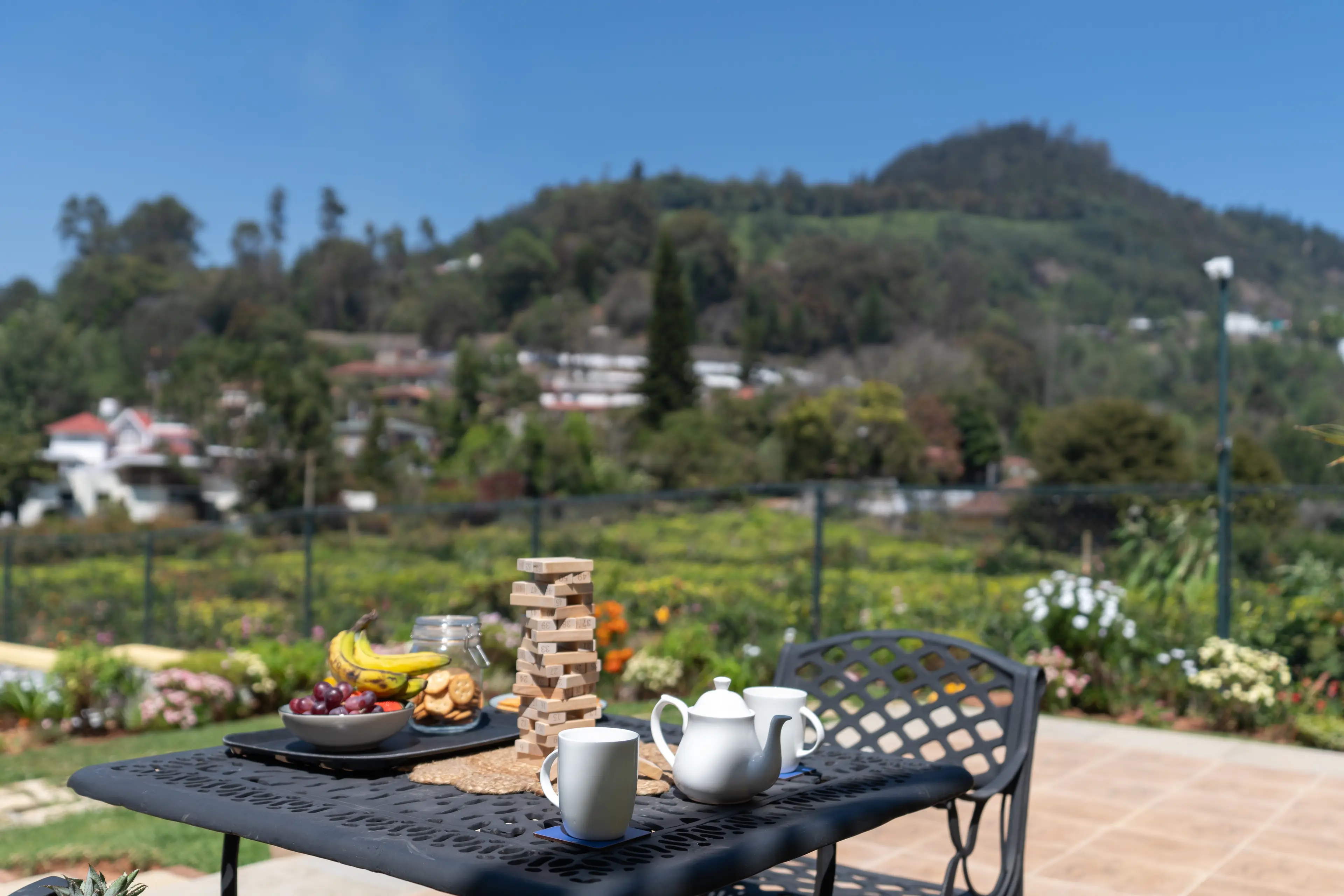 Alfresco Breakfast Setup