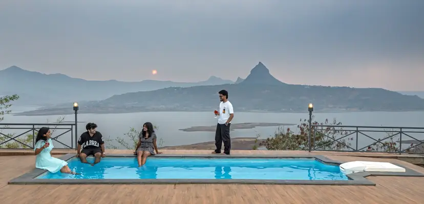 Blue Infinitum Lakeview - Pawna, Maharashtra, villas in Pawna, Maharashtra, India