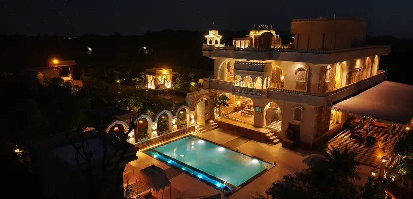 Raj Reverie, villas in Jaipur