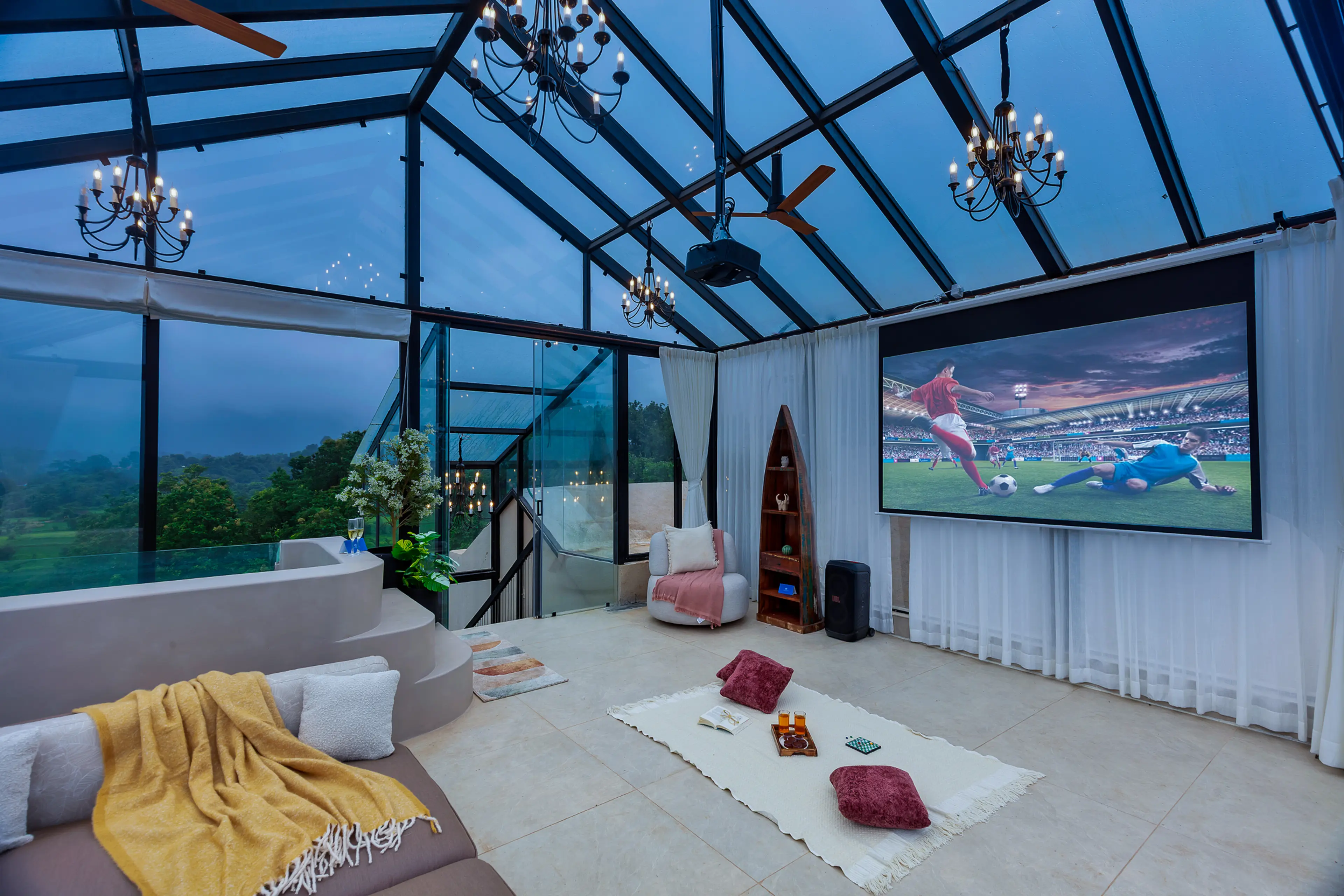 Movie Nights with a Projector