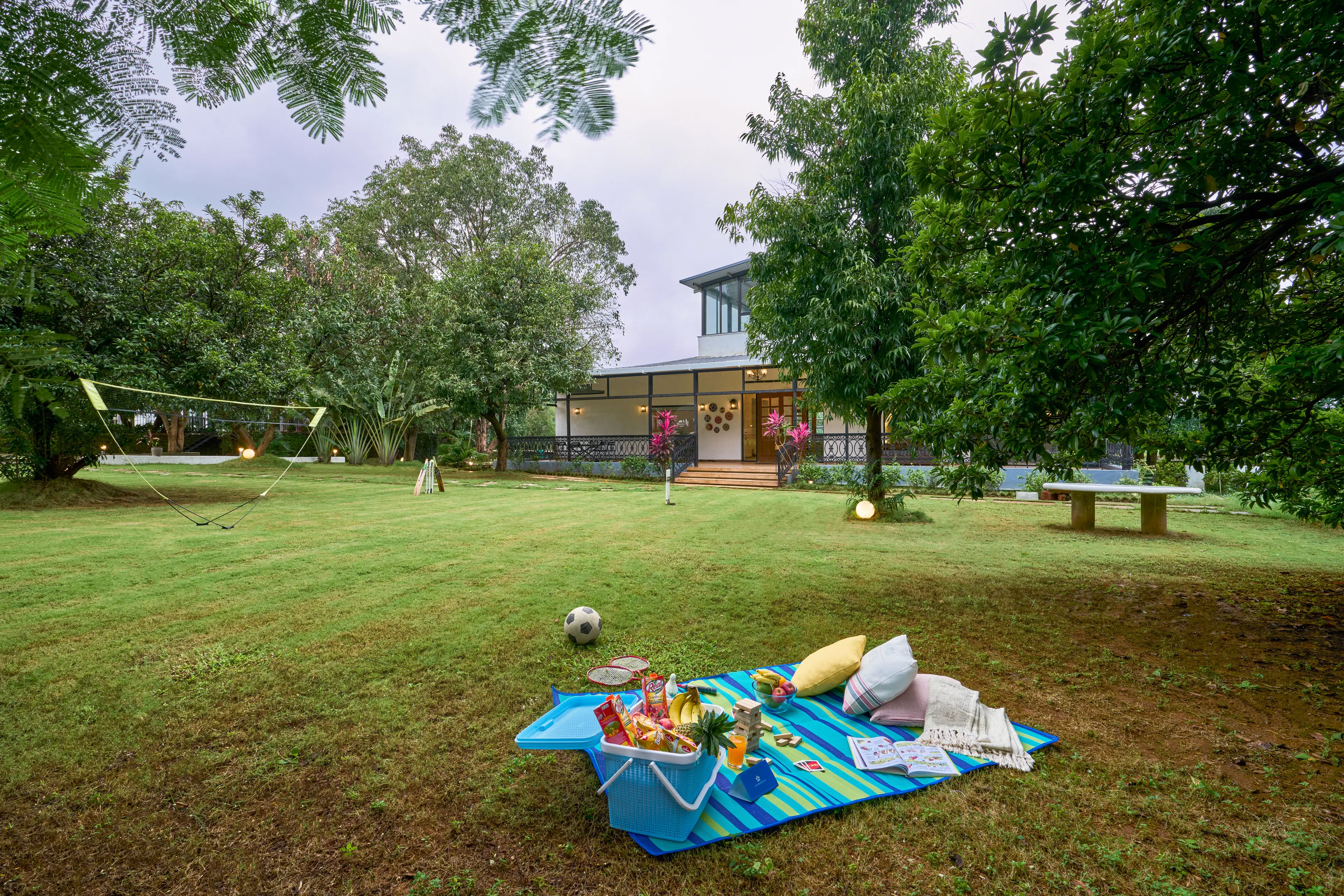 Outdoor Picnic Setup