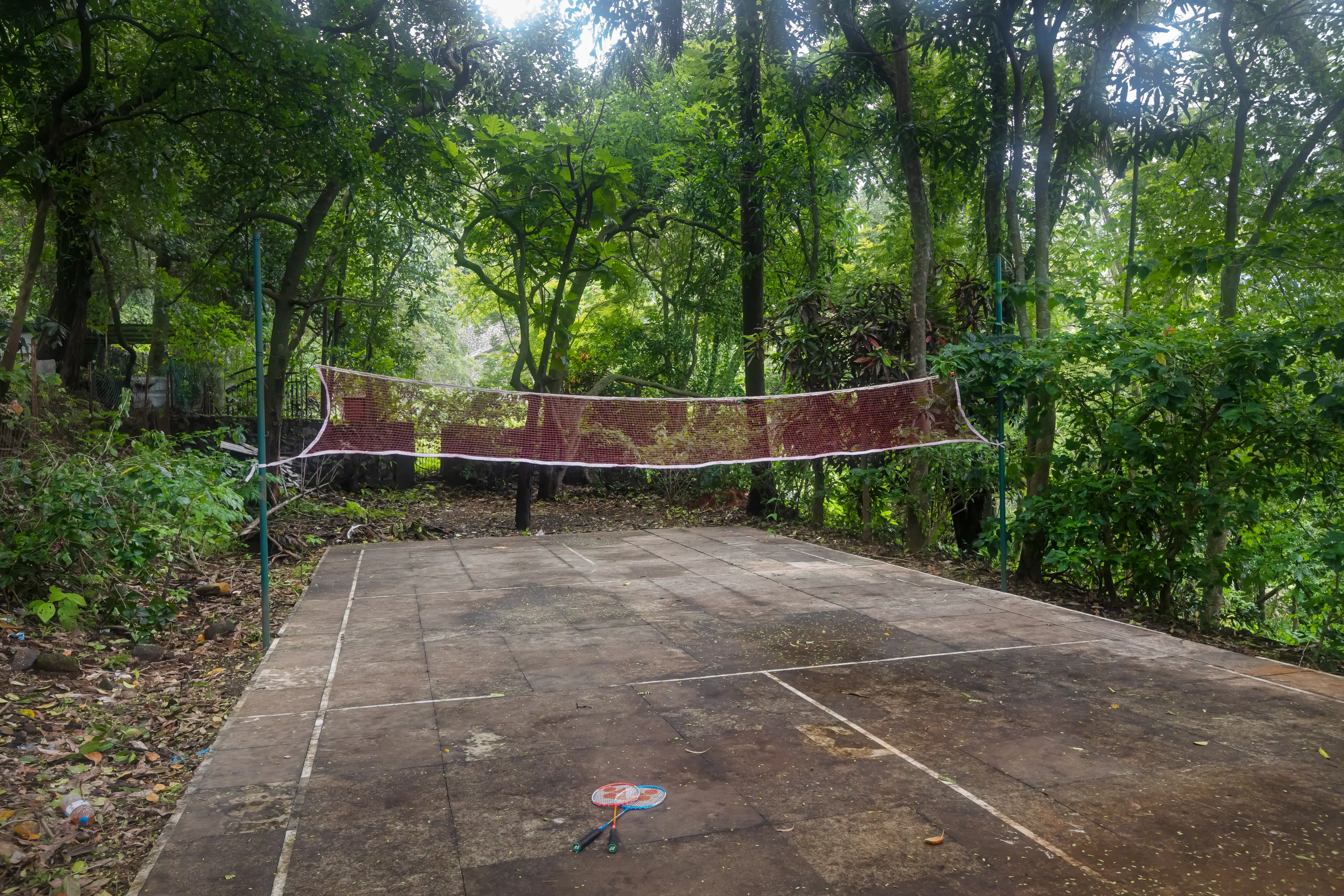 Badminton at Private Court 