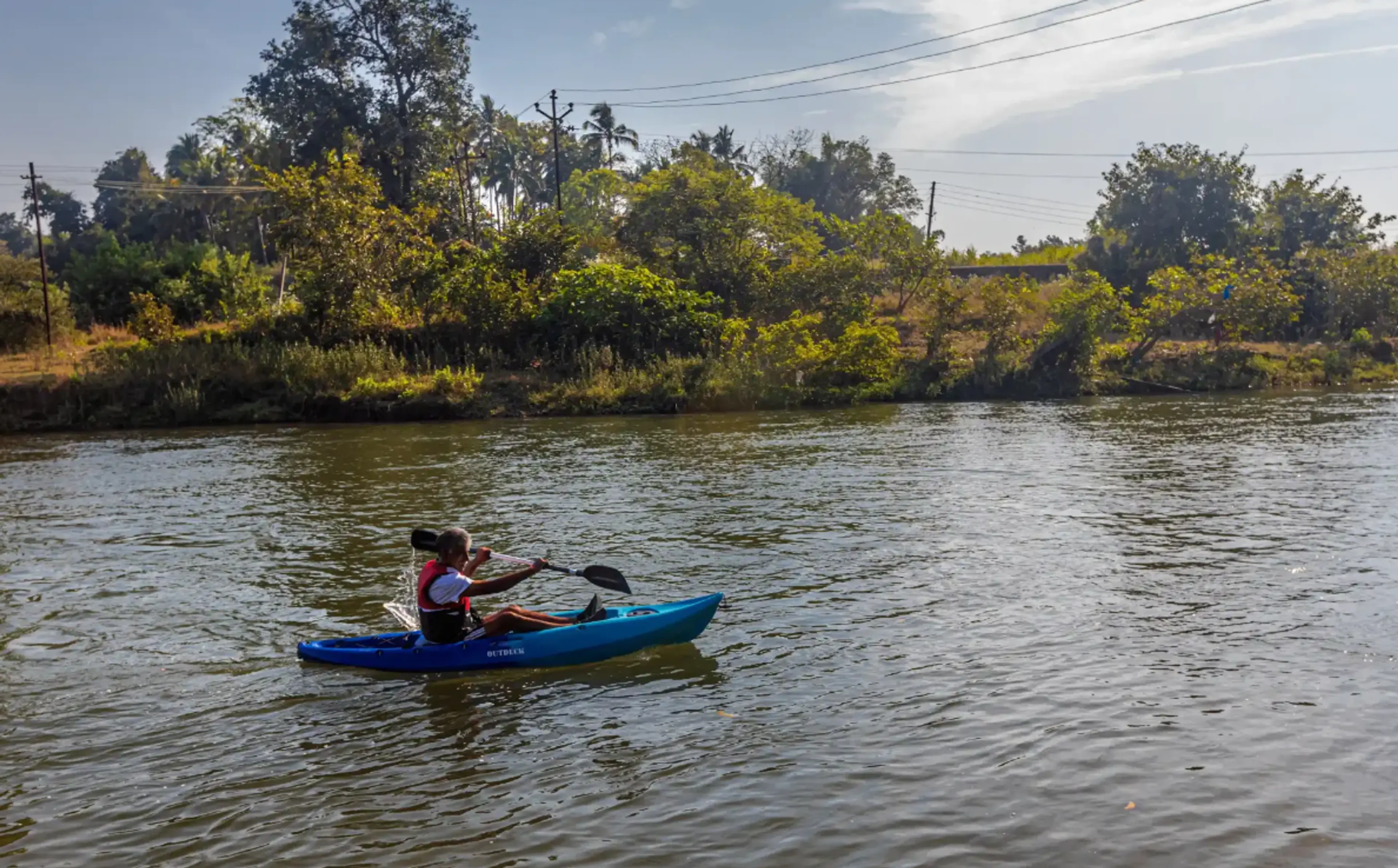 Kayaking