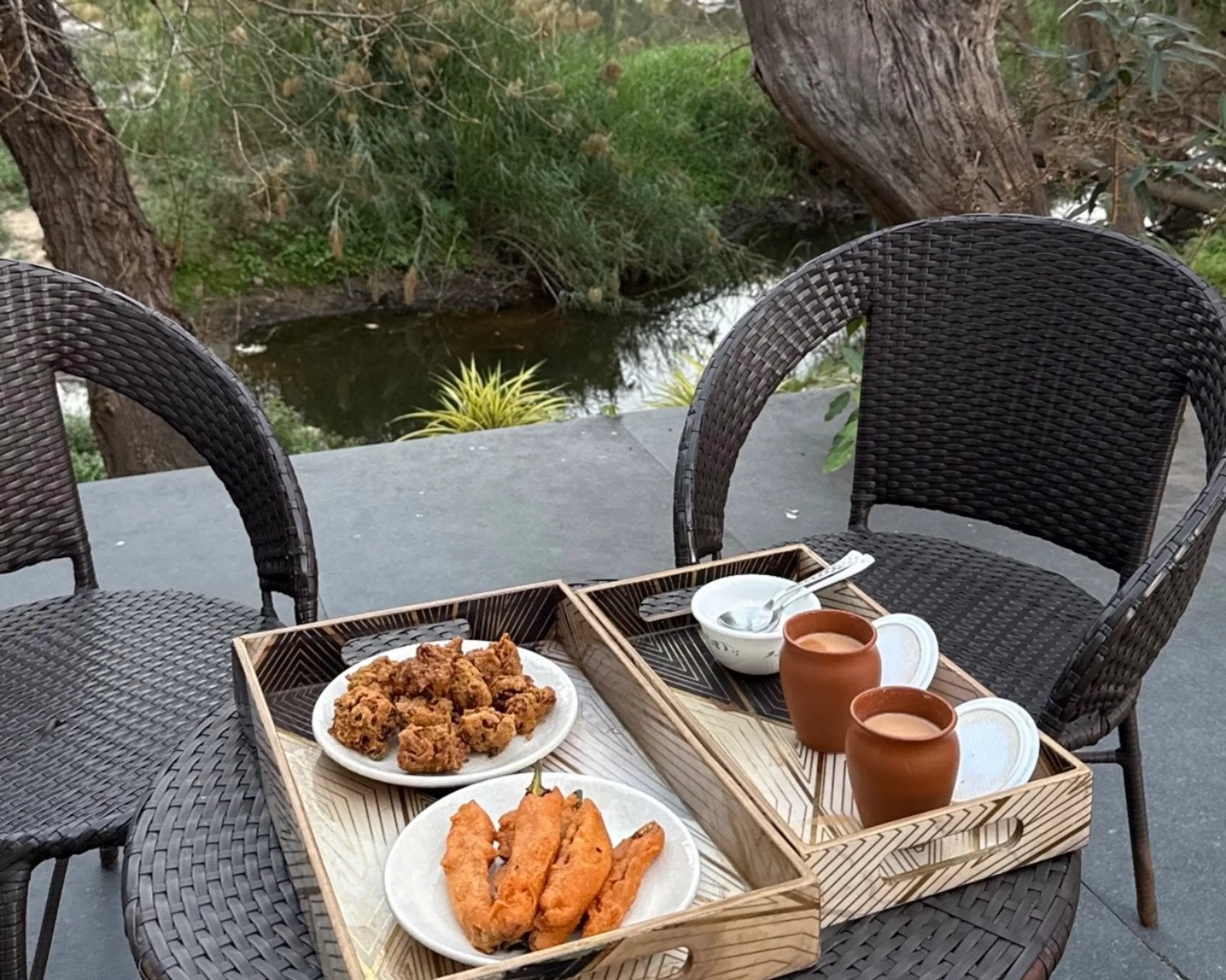 High Tea by the river