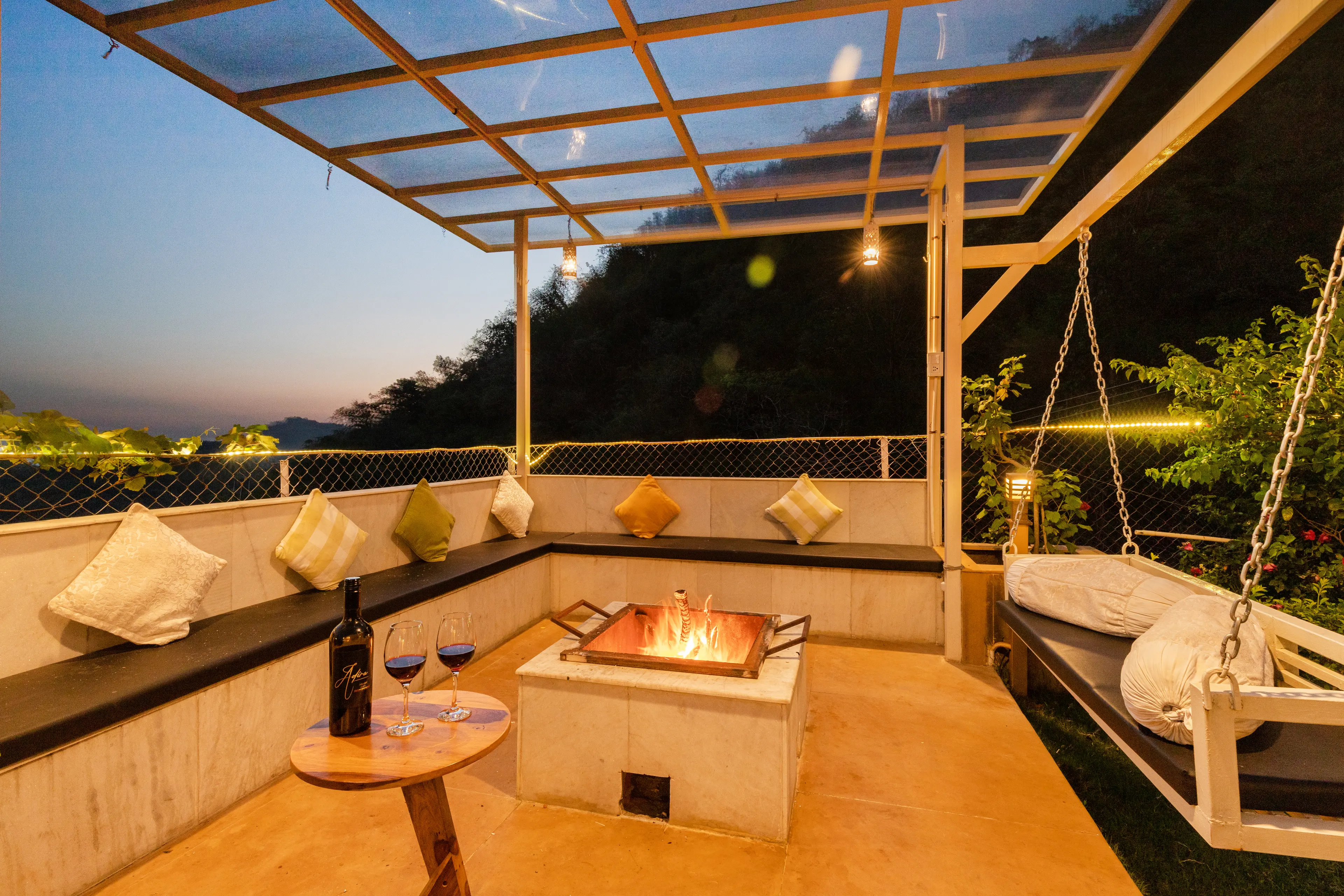 Garden Bonfire