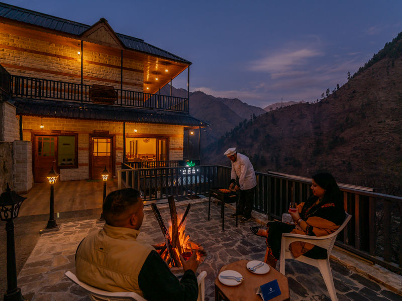 The Tirthan House ~ Balcony View