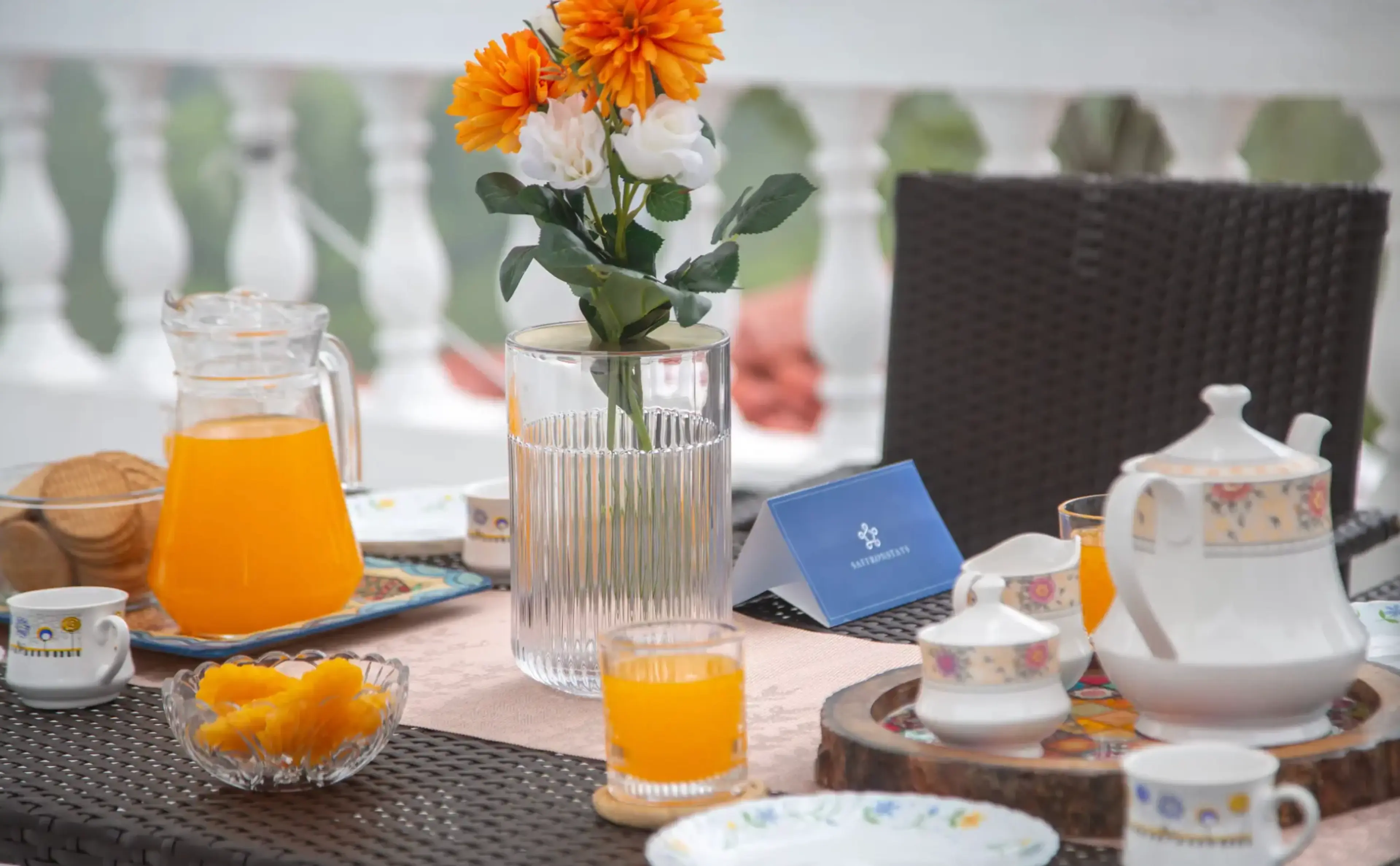 High Tea in A Gazebo 