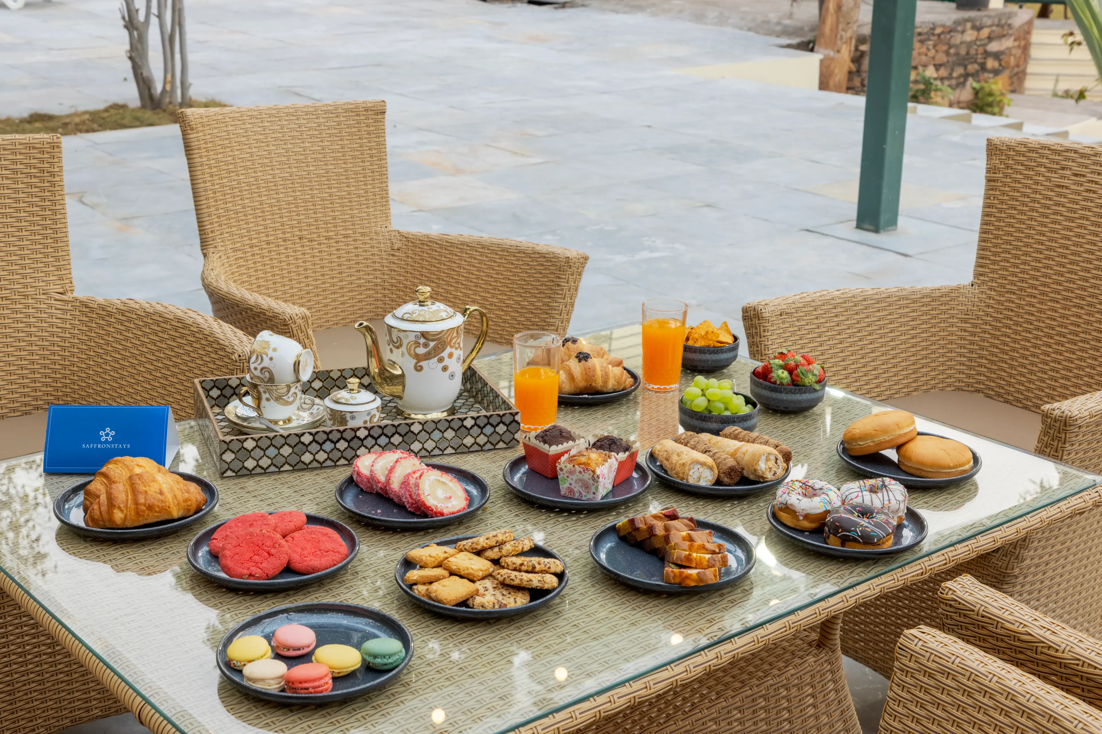 High Tea by the Pool