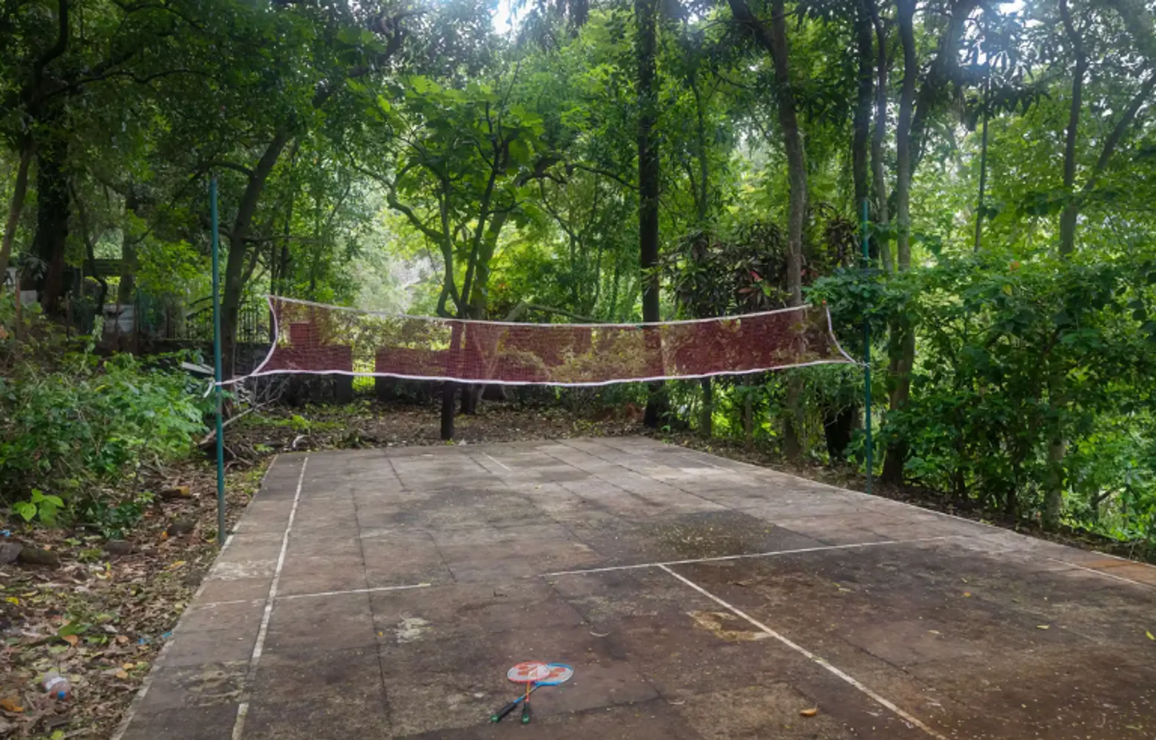 Badminton at Private Court 