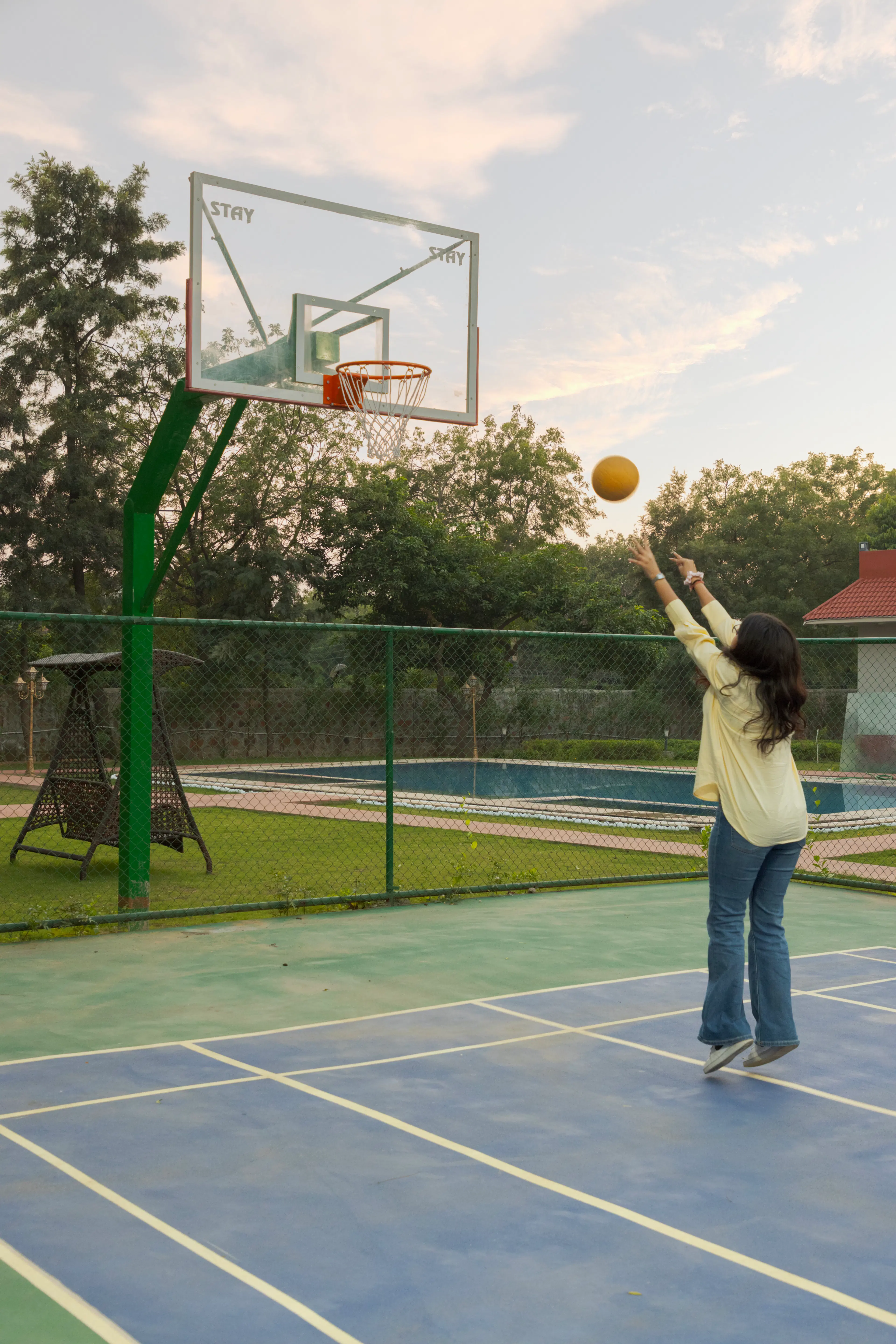 Basketball court